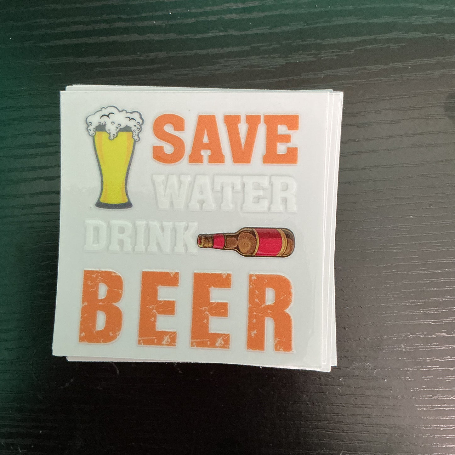 Alcohol decals