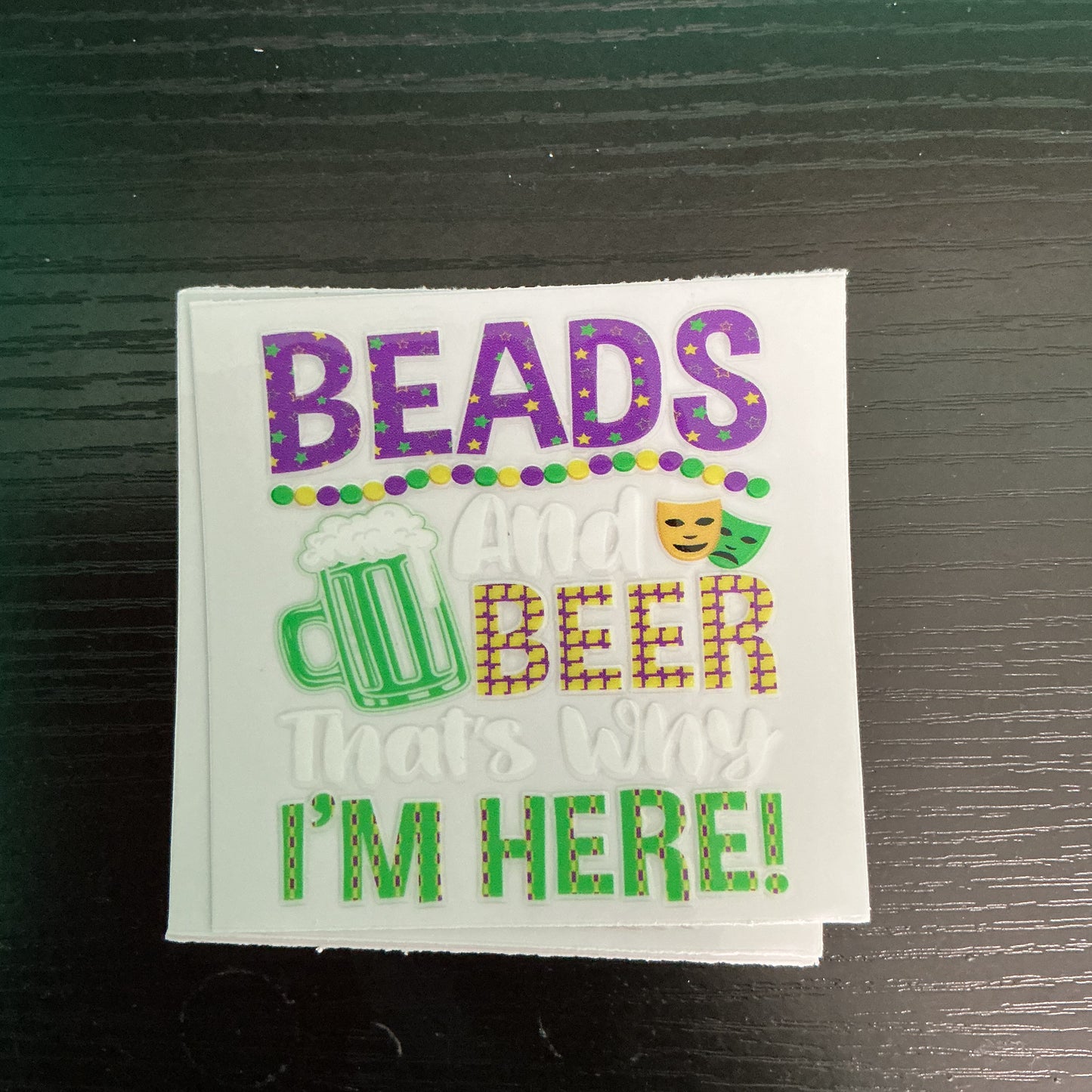 Alcohol decals