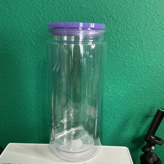 20oz acrylic cups w/ color lid