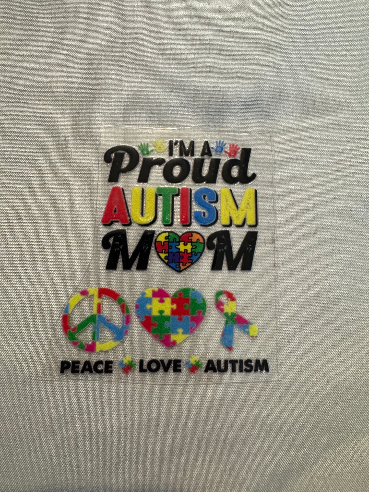 Autism mom small wraps