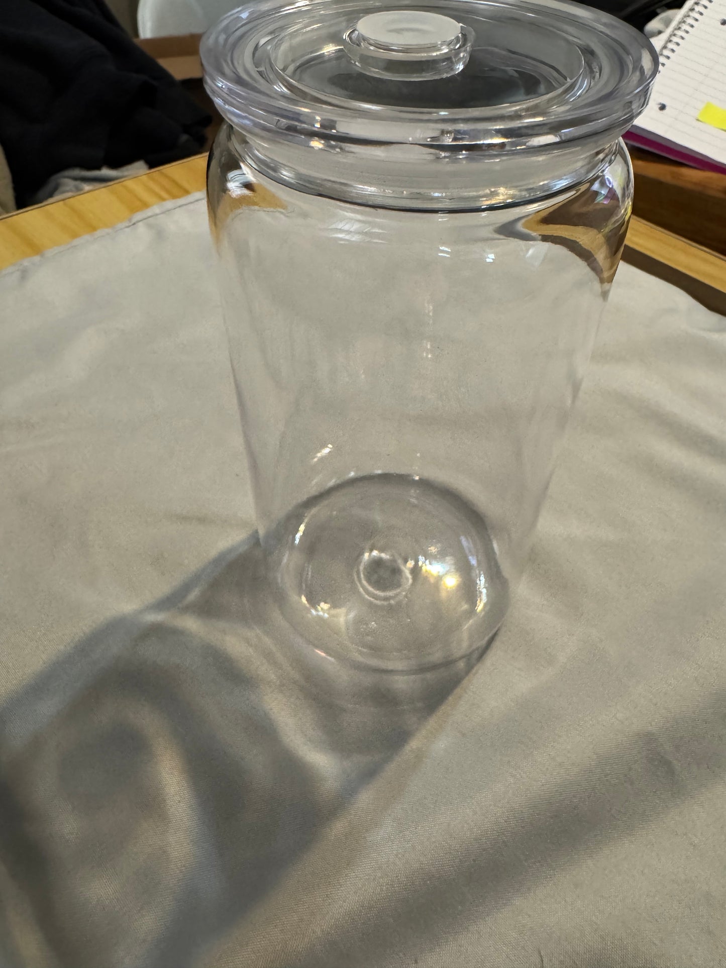 16 oz plastic NO GLITTER