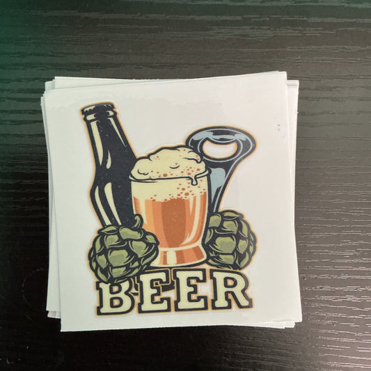 Alcohol  decals