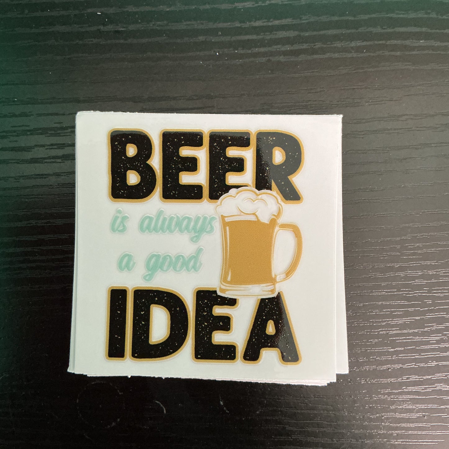 Alcohol  decals