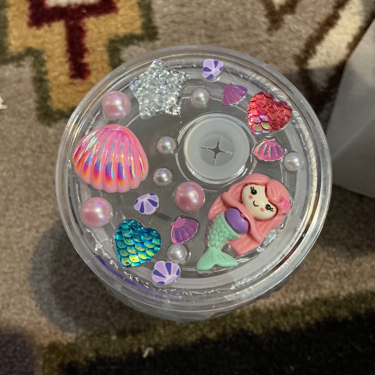 Iced or blinged out lid