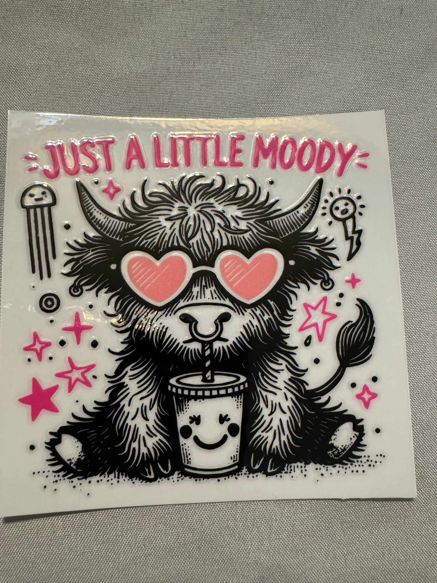 Moody & attitude cow wraps