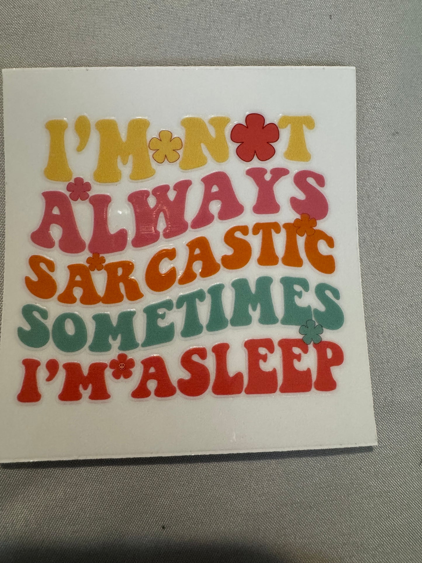 Colored funny quotes